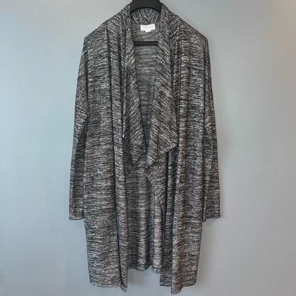 NWOT Velvet by Graham & Spencer Dejavu Draped Cardigan - Picture 3 of 9